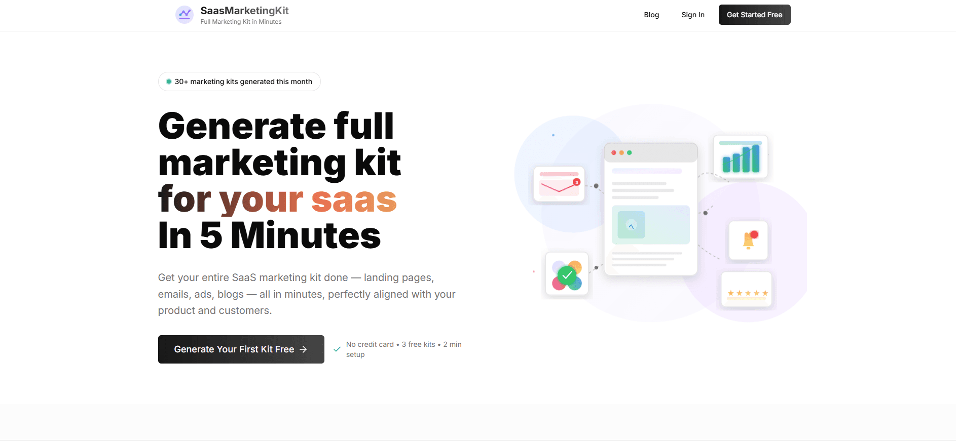 SaasMarketingKit: AI-Powered Marketing Strategy Toolkit